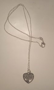 Tree of life heart' necklace