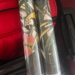 Decorative jungle print wallpaper