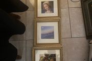 Collection of framed religious pictures free postage