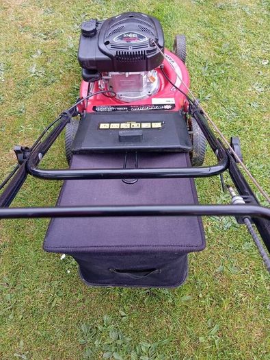 warrior petrol lawnmower