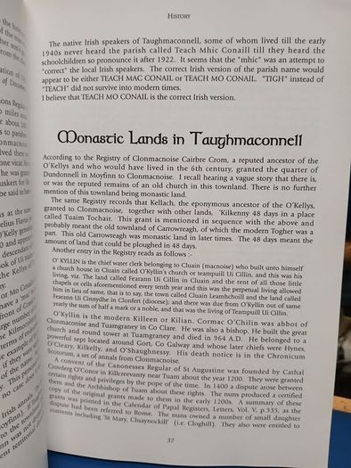 Taughmaconnell, Roscommon local history