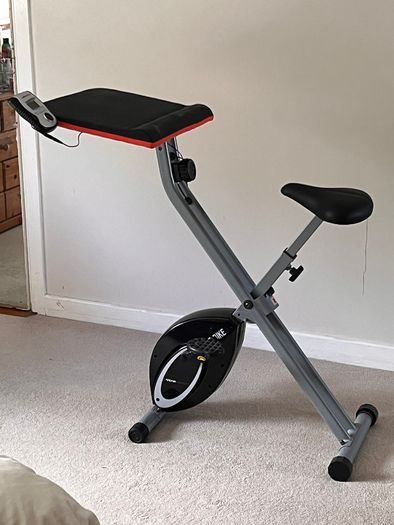Foldable Ultrasport F-Bike with Laptop Stand