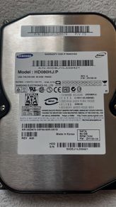 Samsung HD080HJ/P 80GB 7200RPM 8M cache 3.5" SATA II 2 Internal HDD hard drive