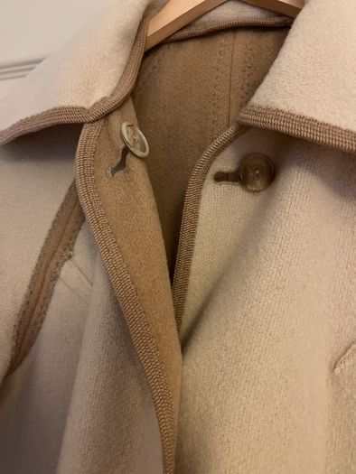 Unique vintage coat - reversible 2 in 1