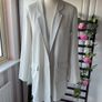 blazer bnwot grey shade layering jacket with side slits Experience of London range Image 3