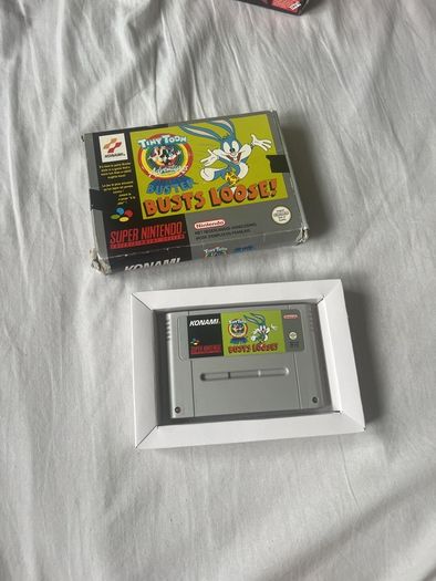 Snes Game Tony Toon Buster Busts Loose