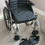 Wheel chair  brand new petrol leaf blower and vaci Image 2