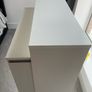 White Extendable Home Office Desk with Storage Image 5
