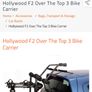 Hollywood F2 Over The Top 3 Bike Carrier Image 2