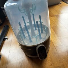 Babymoov Turbo Pure Steam Steriliser and Baby Bottle Dryer with HEPA filter