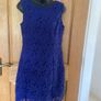 Beautiful red chilli purple dress size 14 Image 5