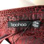 NEW Boohoo red leopard print blouse (size 22) Image 7