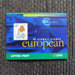 Ireland 2002.Definitive Stamps in Booklet.European.Robin.44c X 10.
