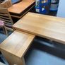 wooden office desk Image 4