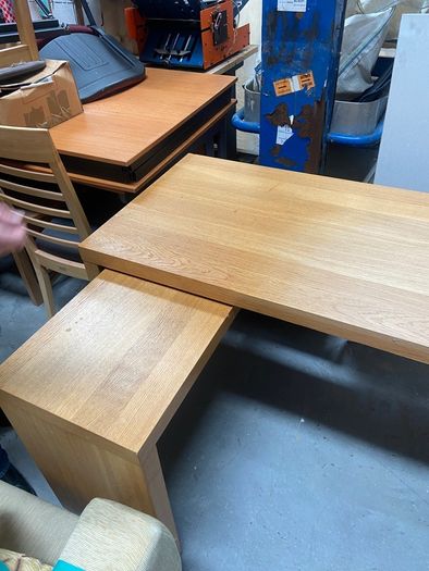 wooden office desk