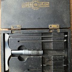 Moore & Wright 0-3" depth micrometer