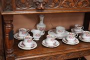 Regal Heritage Floral Bone China Tea Set (21 pcs)