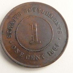 Straits Settlements Victorian 1 cent
