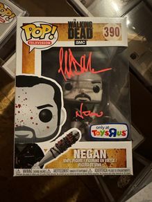 Autographed Jeffrey Dean Morgan Funko Negan The Walking Dead 390