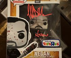 Autographed Jeffrey Dean Morgan Funko Negan The Walking Dead 390