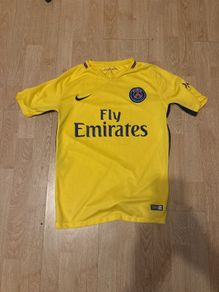 2017 Nike PSG Yellow Jersey