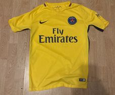 2017 Nike PSG Yellow Jersey