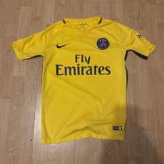 2017 Nike PSG Yellow Jersey