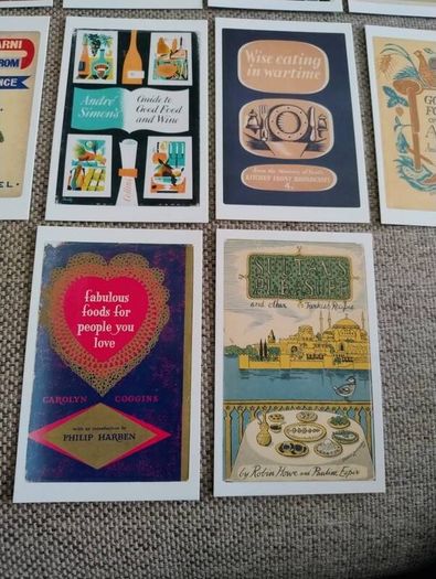 Vintage style cookery postcards x 10 all new and unused in excellent condition with no issues FREE STANDARD POSTAGE INCLUDED