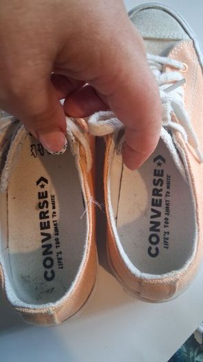 Converse low top platforms size 36.5
