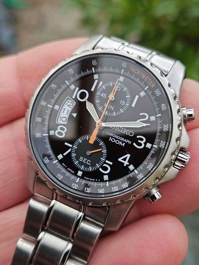 Watch Seiko Chronograph.