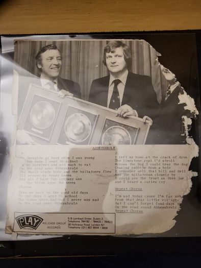 Brendan Shine Abbeyshrule Ballinasloe Fair 7 inch Vinyl Record Irish Press
