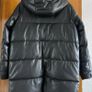 Zara leather Puffer coat jacket Image 2