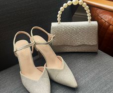 Shoes and matching bag