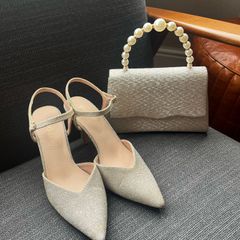 Shoes and matching bag