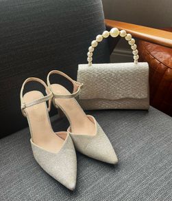 Shoes and matching bag