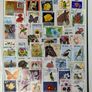 Collection. Green Lighthouse Stamp Stock book full of used stamps.  Over 600 stamps and a number of block. Good thematic of travel inc cars & animals Image 5