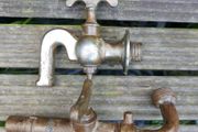 Antique Brass Barrel Taps