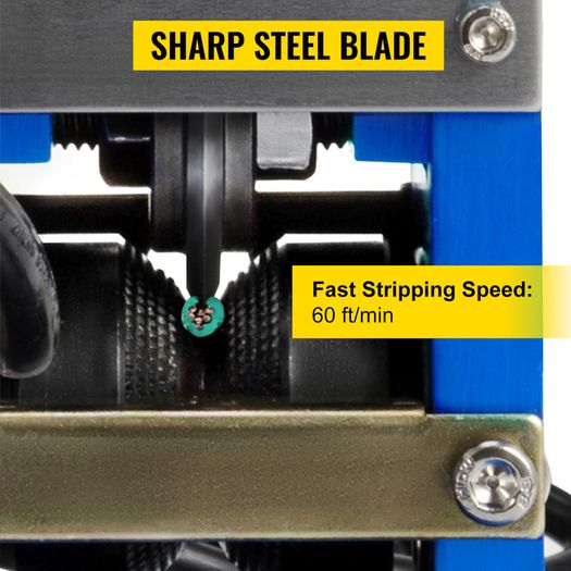 BRAND NEW Electric Wire Stripping Machine Portable 1.5mm-25mm 180W Cable Stripper for Copper Line Processing Removing Plastic Rubber