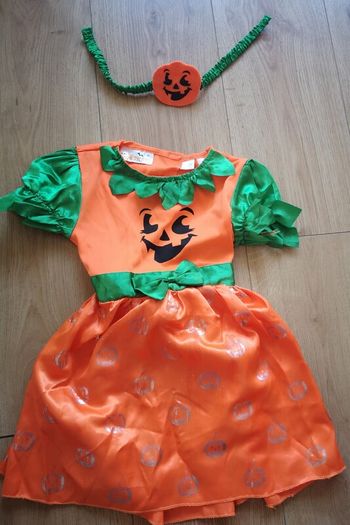 Halloween Pumpkin Dress size 1-2