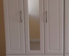 White double wardrobe