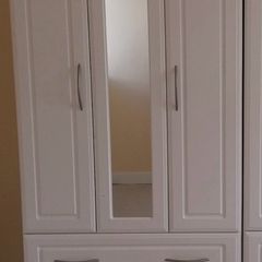 White double wardrobe
