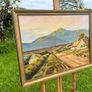 Oil painting rural landscape scene Donegal Image 3