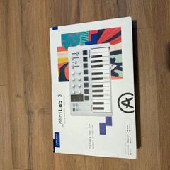 Arturia MiniLab 3 MIDI Controller in white.