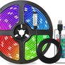 NEW SALE | USB Powered LED Strip Lights, 24 Keys Remote RGB 5050 Flexible LED Lights,16 Colors for Decoration Image 2