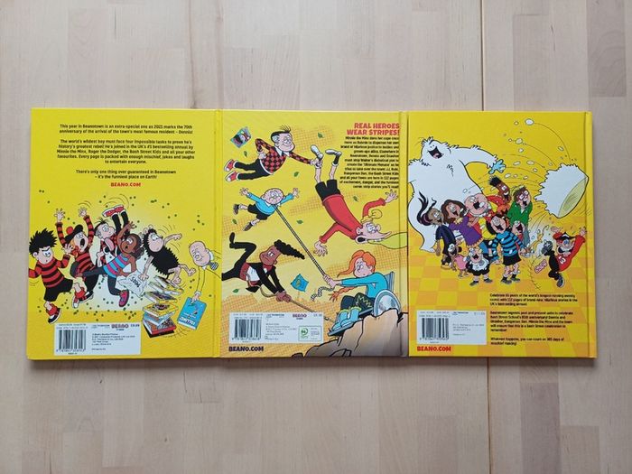 Beano Annuals 2021, 2022, 2024 (Hardback Comic Books Collection NEW)