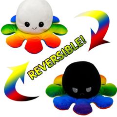 double -sided toy plush