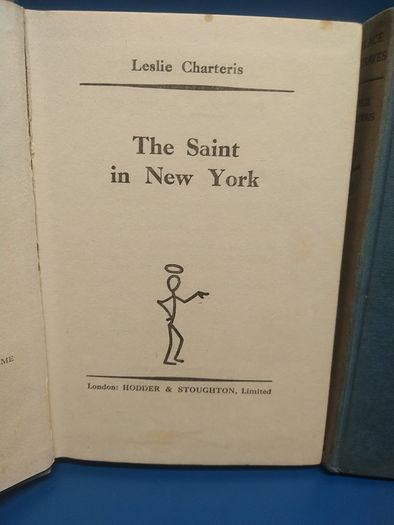 Leslie Charteris novels x2