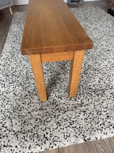 oak bench