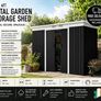 Metal shed 9ft x 4ft Image 7