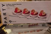 Zodiac Party 9-Piece Mini Gratin Bowl &amp; Serving Tray Set - BNIB, AV
